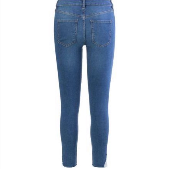 NWOT Free People Distressed Skinny Ankle Jean - Picture 8 of 10